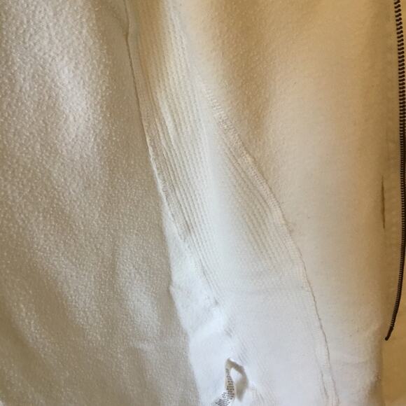 Abercrombie Girl White Zip Up Jacket - Picture 5 of 13